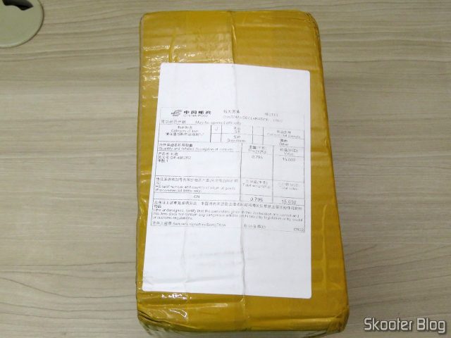 Pacote com o HDD Western Digital Blue 3.5" WD40EZRZ 4TB.