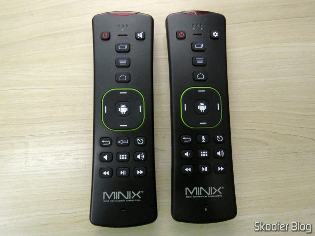 MINIX A2 Lite e MINIX A3 Air, lado a lado.