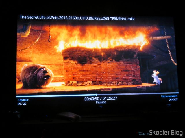 "The Secret Life of Pets" em 4K HDR no Minix NEO U9-H.