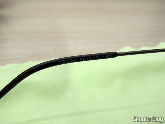 Óculos de Grau com Lente 1.67 Super Fina (G4U Y3229 Rectangle Eyeglasses 124477-c).