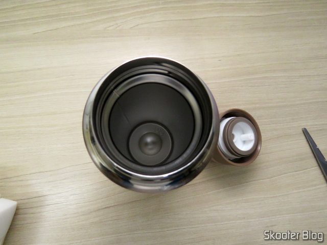 Garrafa Térmica de Aço-Inox 450ml.