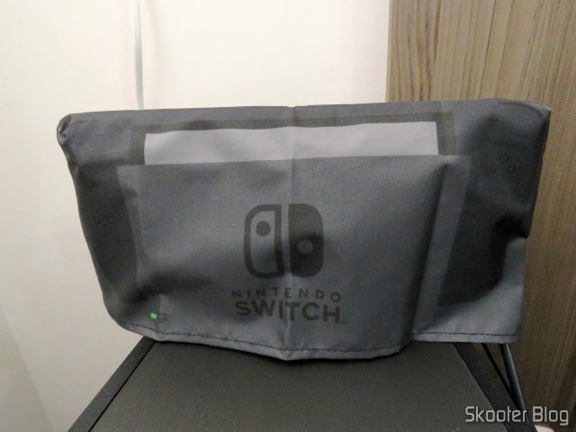 Meu Nintendo Switch, com a capa do Printer Boy.