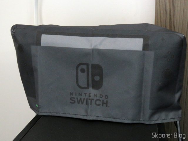 Meu Nintendo Switch, com a capa do Printer Boy.