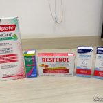 Periogard, Systane, Resfenol e 2 Neosoro.