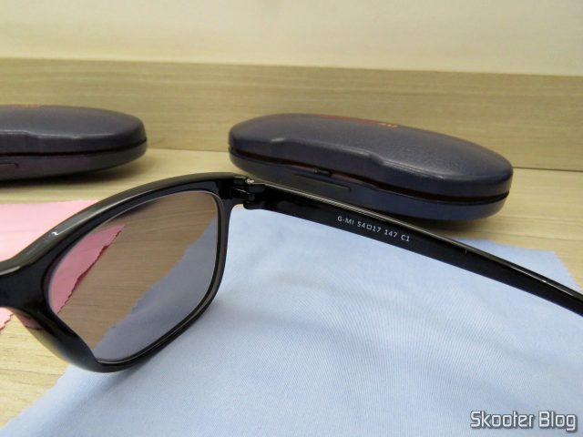 Detalhe do Óculos de Sol com Grau da Goggles4U.