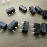 10 Micro Switch Omron D2FC-F-7N (10M) para Mouse Logitech e Microsoft.