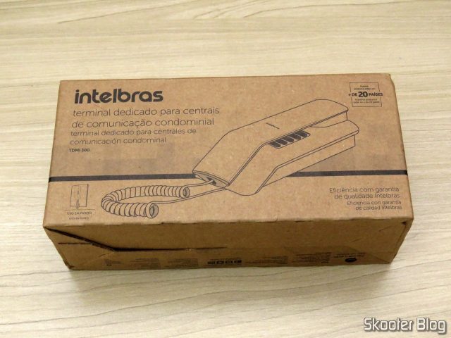 Embalagem do Intelbras TDMI 300 - Interfone/Terminal Dedicado para Condomínios