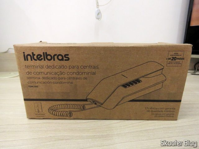 Embalagem do Intelbras TDMI 300 - Interfone/Terminal Dedicado para Condomínios