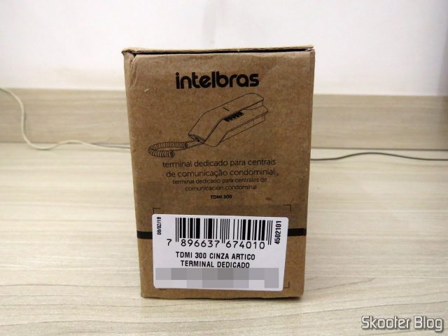 Embalagem do Intelbras TDMI 300 - Interfone/Terminal Dedicado para Condomínios