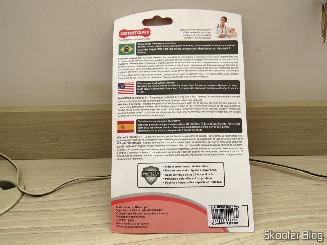 Osso Odontopet Durabone, em sua embalagem.