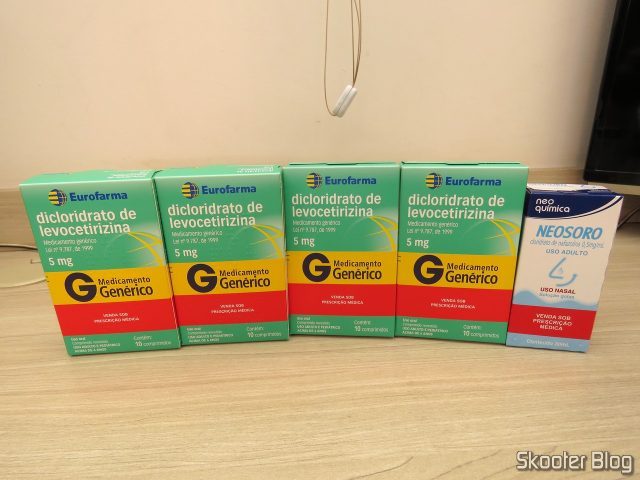 4x Dicloridrato de Levocetirizina e Neosoro
