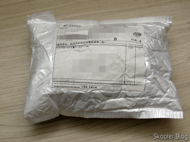 Pacote com o Conjunto com 4 Cápsulas Recarregáveis 200 vezes para Nescafé Dolce-Gusto.