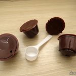 Conjunto com 4 Cápsulas Recarregáveis 200 vezes para Nescafé Dolce-Gusto.