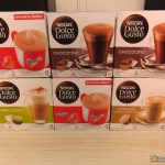 Nescafé Dolce Gusto - 5ª Remessa: 2x Chococino, 2x Nescau, Cappuccino, Cortado Espresso Macchiato.