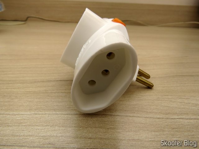 Pino Adaptador Benjamim 3 Saídas 2P+T Daneva 10A.