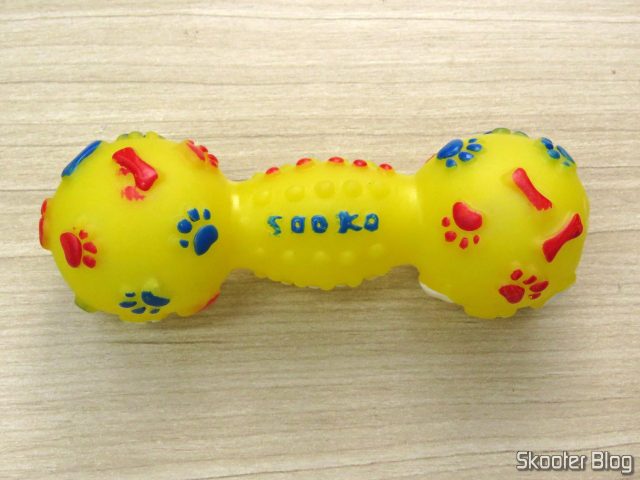 Brinquedo Halteres Bola c/ Apito