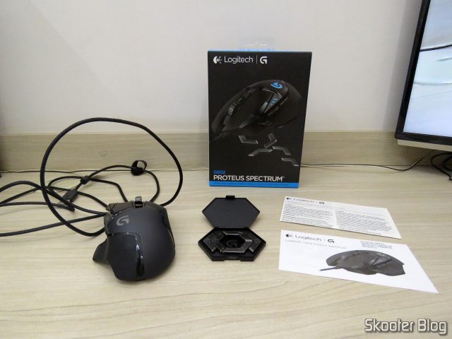 Mouse Gamer G502 Proteus Spectrum 12.000 DPI - Logitech G, e acessórios.