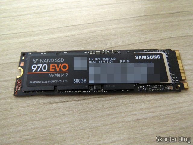 Samsung 970 EVO 500GB - NVMe PCIe M.2 2280 SSD (MZ-V7E500BW).