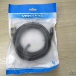 7º Cabo HDMI 2.0 4K 3D 60Hz Vention de 2 metros, em sua embalagem.