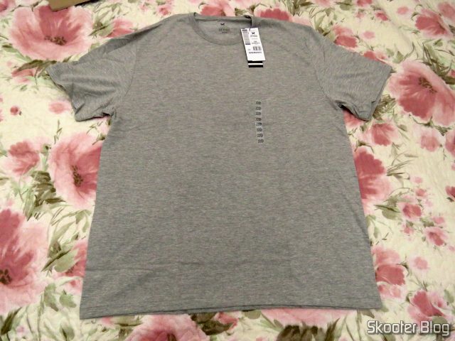 Camiseta Masculina Básica Em Algodão Em Modelagem Slim
