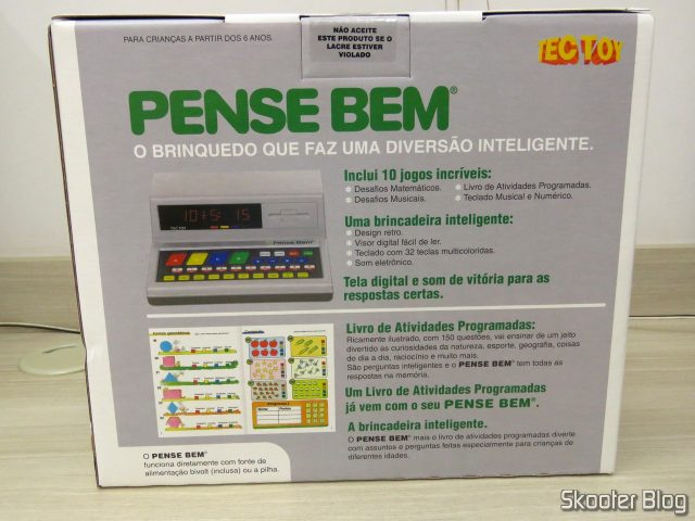 O novo Pense Bem, em sua embalagem.