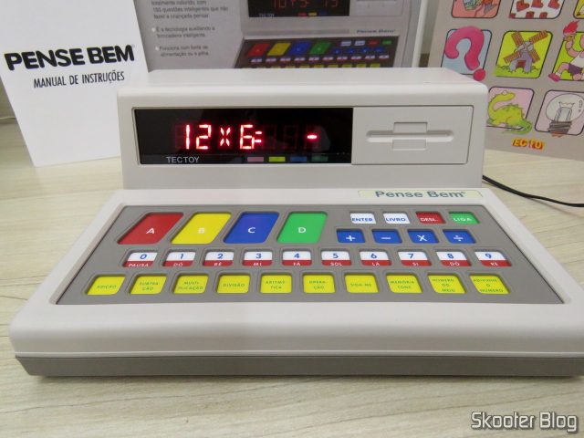 O novo Pense Bem (modelo 2018), em funcionamento.