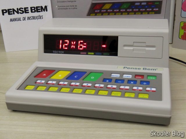O novo Pense Bem (modelo 2018), em funcionamento.