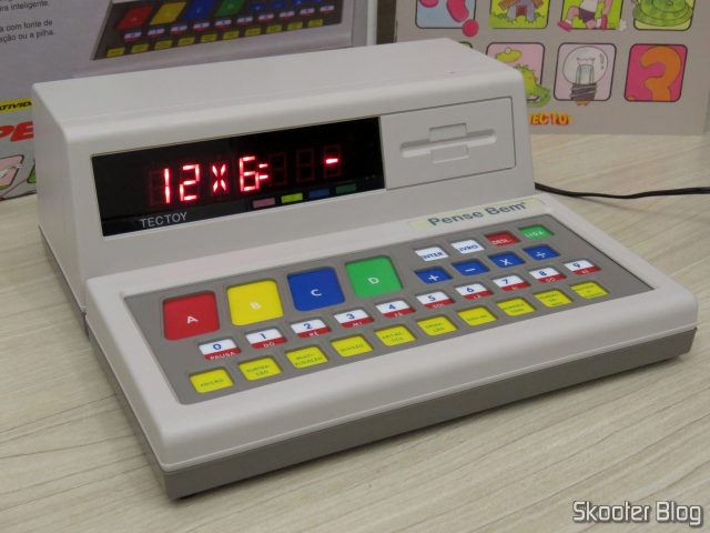O novo Pense Bem (modelo 2018), em funcionamento.