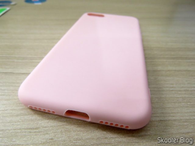 Capa de Silicone para iPhone 7.