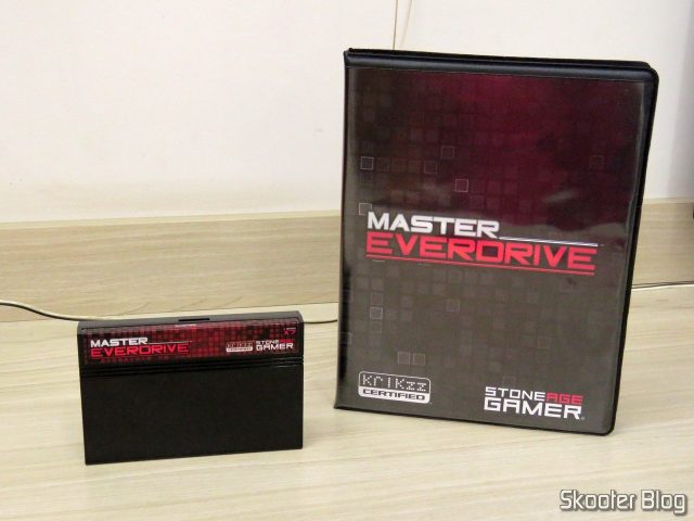 Master Everdrive X7 Deluxe e sua caixinha.