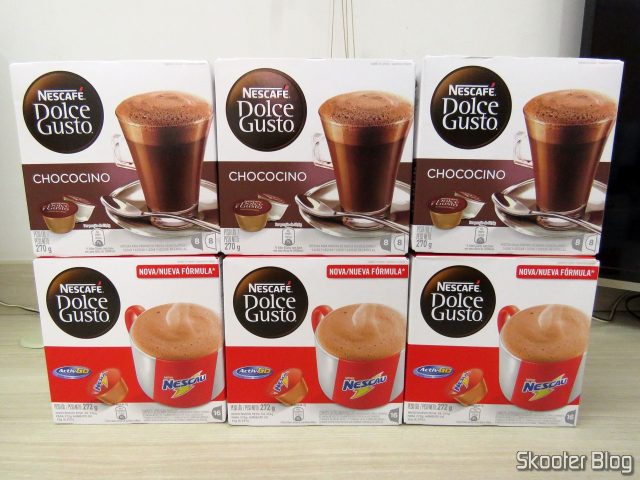 Nescafé Dolce Gusto - 6ª Remessa: 3x Chococino, 3x Nescau.