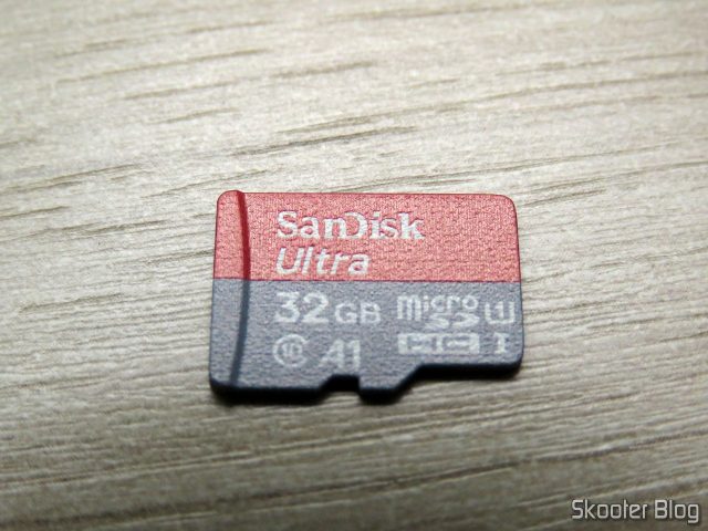 Sandisk microSDHC Ultra UHS-1 32GB falsificado.
