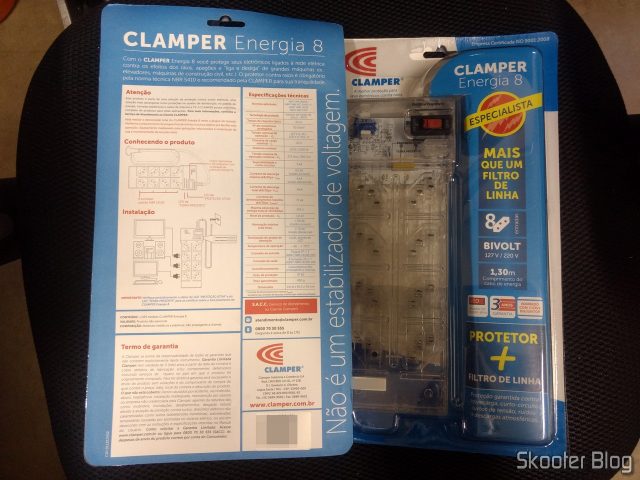 2 Clamper Energia 8 - Protetor de Surtos