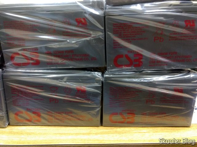 8 Baterias CSB HRL 1234W F2 12VDC 9Ah 34W