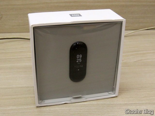 Xiaomi Mi Band 3 Original, em sua embalagem.