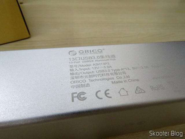 Hub USB 3.0 Orico A3H13P2.