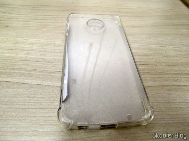 Capa de TPU Silicone Transparente à Prova de Choque para Moto Z Play.