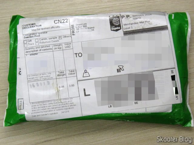 Pacote com o Leitor de Cartões SD e microSD Ugreen USB 3.0.