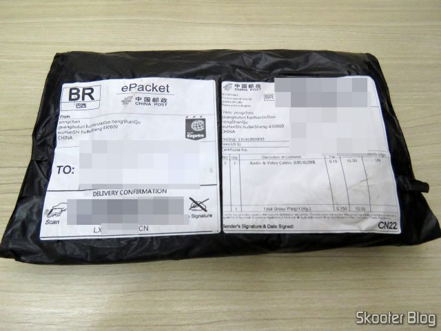 Pacote com o 8º Cabo HDMI 2.0 4K 3D 60Hz Vention de 2 metros.