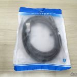 8º Cabo HDMI 2.0 4K 3D 60Hz Vention de 2 metros, em sua embalagem.