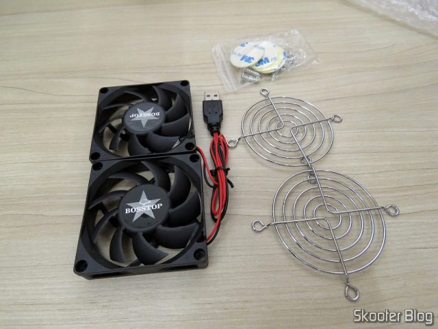 Ventiladores (Fans) para Roteador ASUS RT-AC86U e RT-AC68U, e acessórios.