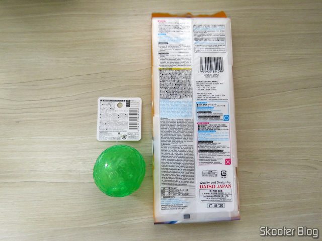 Bolinha com Apito para Pet e Esponjas de Melamina.