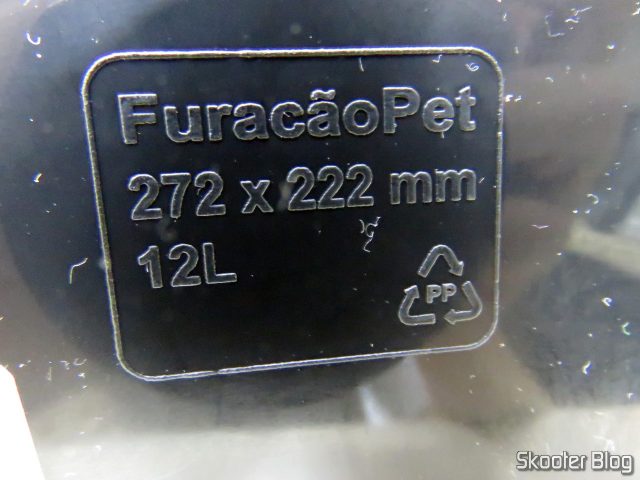 Container Canister Furacão Pet - Brinde da Ração Equilíbrio.