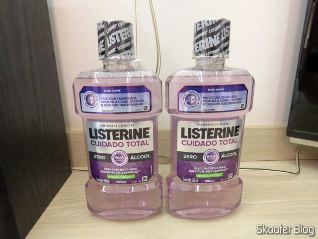2 Listerine Cuidado Total 500ml.