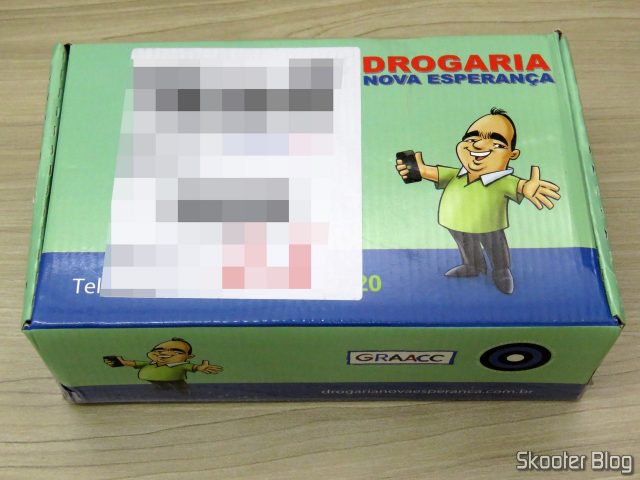 Caixa da Drogaria Nova Esperança com 3x Beserol, 2x Ácido Mefenâmico, Avamys, 3x Dicloridrato de Levocetirizina.