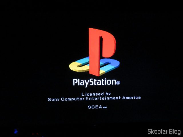 Playstation One, conectado ao OSSC.