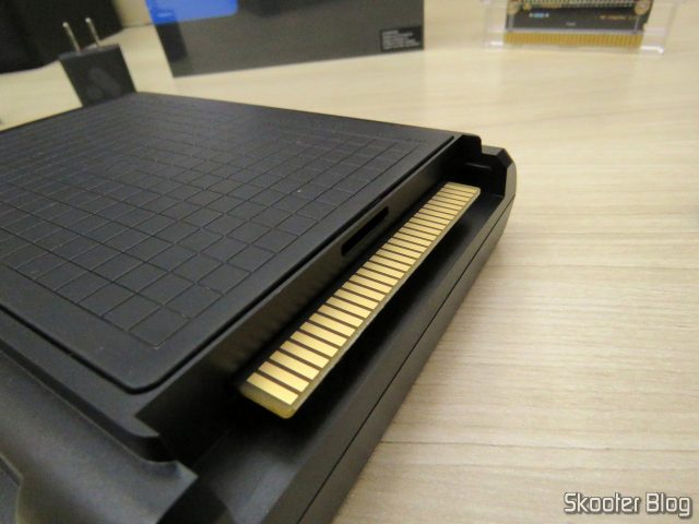Conector para Sega CD do Analogue Mega Sg.