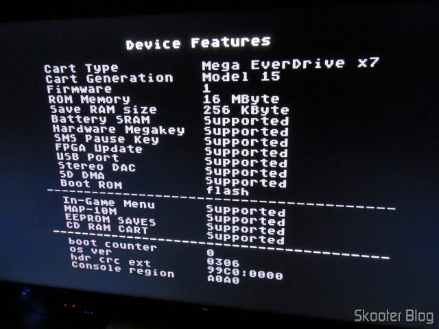 Teste da nova placa do Mega Everdrive X7.