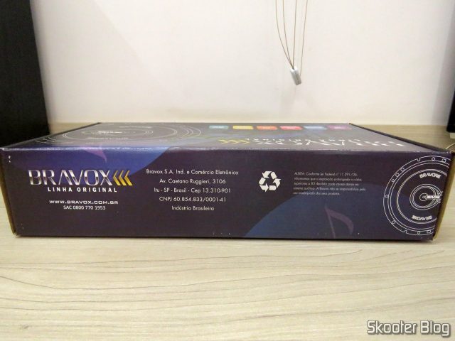 Par de Alto Falantes Triaxial Bravox Linha Original 6 Pol B3X60 VWGol, em sua embalagem.