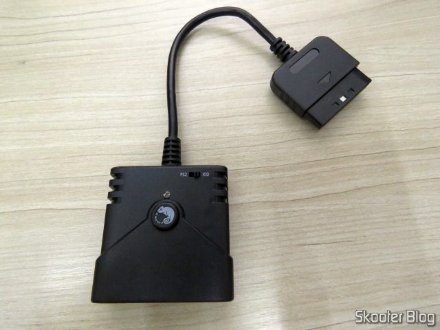 Adaptador de Controle Playstation PS3/PS4 para PS2/PS1/PC Brook Game Controller Super Converters Magic Box P2-BL.